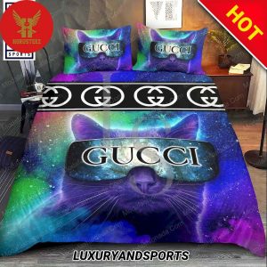 Cats Glasses Gucci Bedding Sets