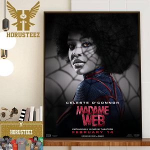 Celeste OConnor As Mattie Franklin – Spider Woman In Madame Web Movie Wall Decor Poster Canvas