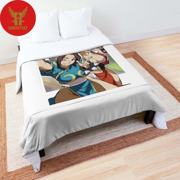 Chun Li Selfie Street Fighter 3D Bedding Sets