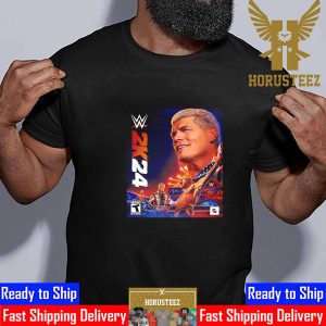 Cody Rhodes On Cover WWE 2K24 Official Poster Classic T-Shirt