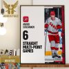 Congrats Alexandar Georgiev Is The First To Reach The 20 Wins Mark Wall Decorations Poster Canvas