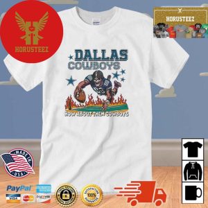 Dallas Cowboys Skeleton How About Them Cowboys 2023 NBA Unisex T-Shirt