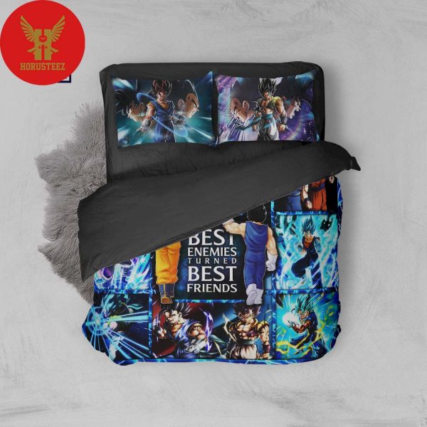 Dragon Ball Goku Vegeta Friendship 3D Bedding Set