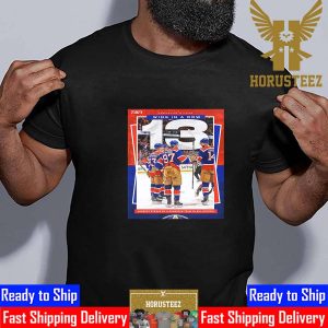 Edmonton Oilers 13 Wins In A Row The Longest Streak By A Canadian Team In NHL History Classic T-Shirt