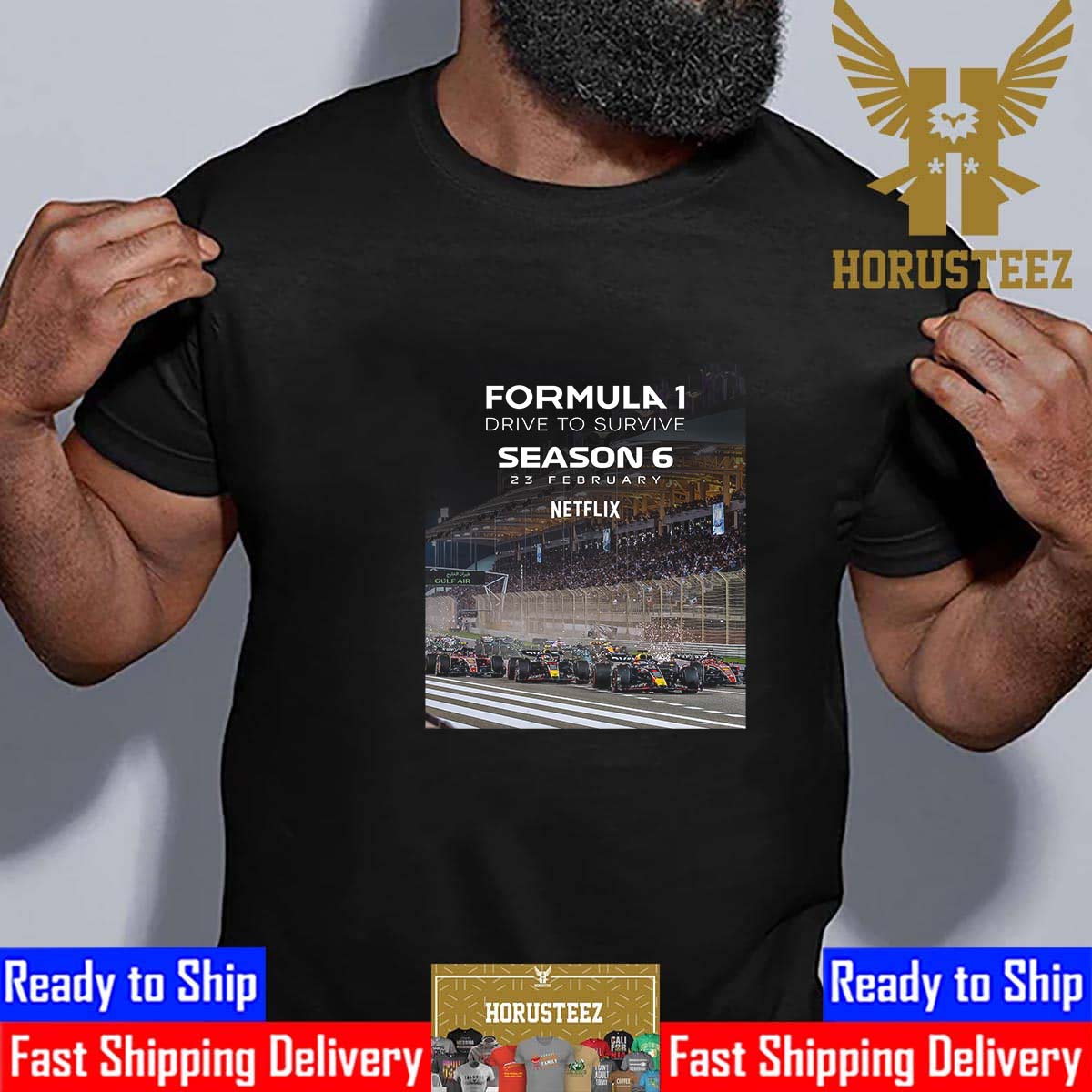 F1 Season 6 Of Drive To Survive Landing 23 February On Netflix Vintage T-Shirt