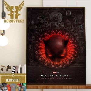 Gorgeous Poster For Daredevil Born Again Wall Decor Poster Canvas