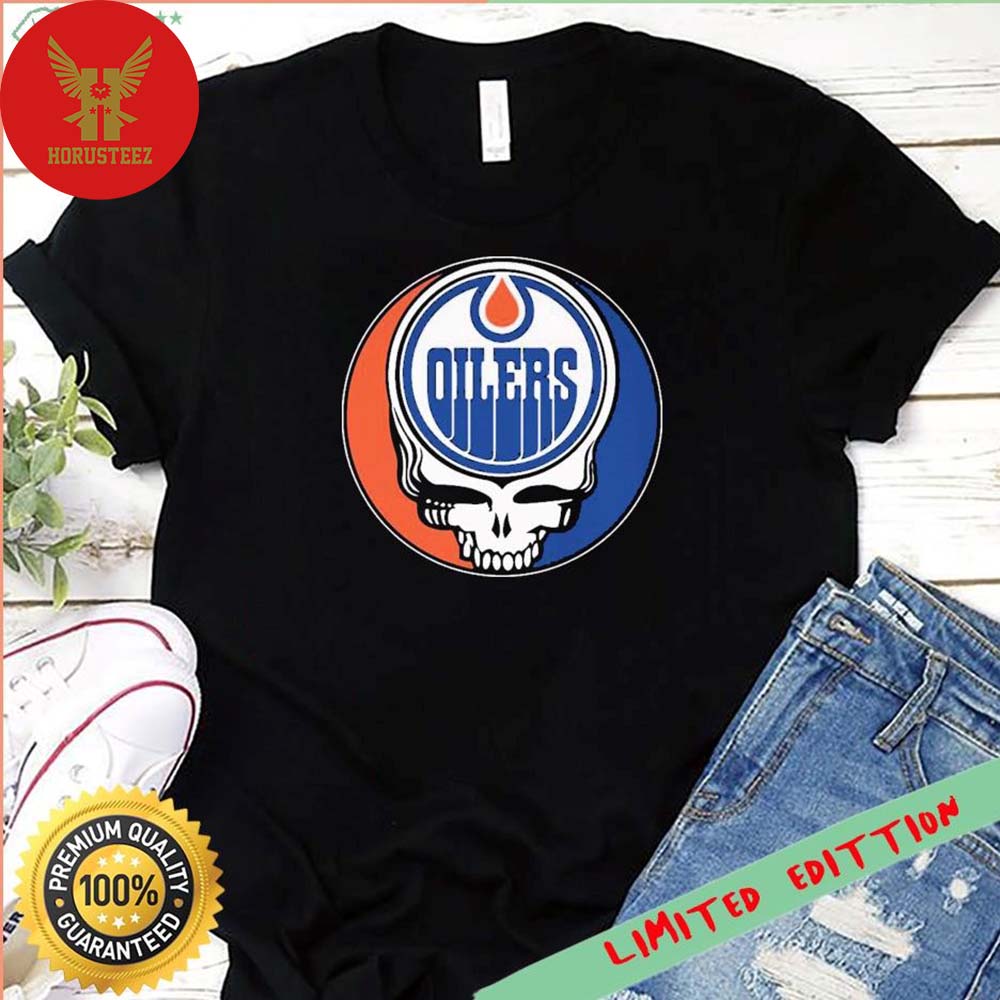 Grateful Dead Edmonton Oilers Logo Unisex T-Shirt