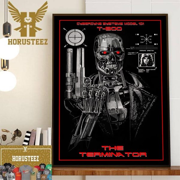Great Poster For The Terminator Cyberdyne Systems Model 101 T-800 Wall Decor Poster Canvas