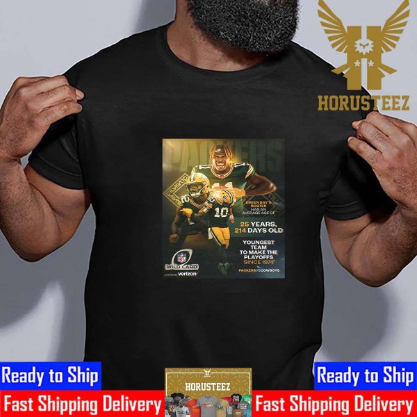 Green Bay Packers Are The Youngest Team To Make The NFL Playoffs Since 1974 Classic T-Shirt