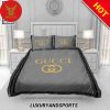 Grey-Monogram Louis Vuitton, Louis Vuitton Bedding Set Bedding Set