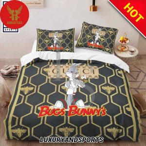 Gucci Bugs Bunny Luxury Brand Bedding Set