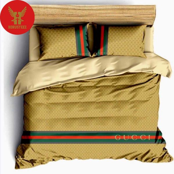 Gucci Goldden Luxury Bedding Set