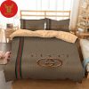 Gucci Goldden Luxury Bedding Set