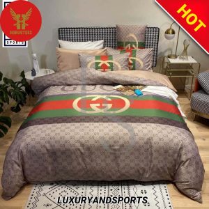 Gucci Hot Luxury Brand Bedspread Duvet Bedding Set