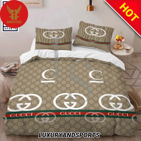 Gucci New Limited Edition Luxury Brand Bedding Set