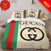 Gucci New Mickey Fashion Logo Luxury Brand Bedding Set