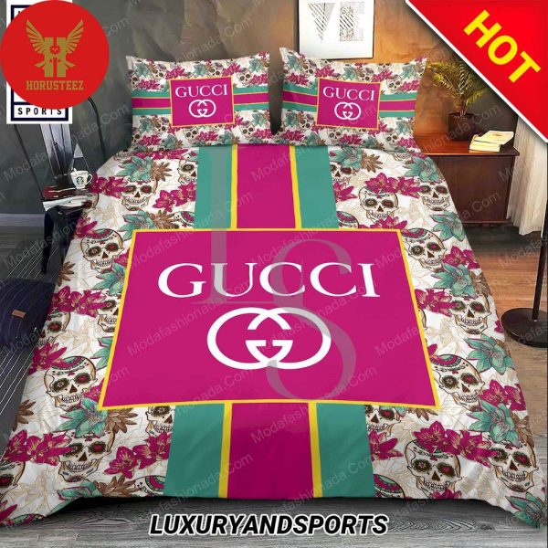 Gucci Sugar Skull Bedding Sets