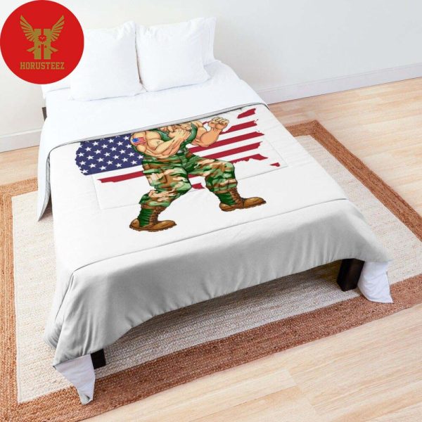 Guile Street Fighter 3D Bedding Sets