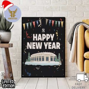 Happy New Year 2024 Yankees Universe MLB Home Decor Poster