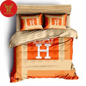 Hermes Fashion Luxury Brand Bedding Set