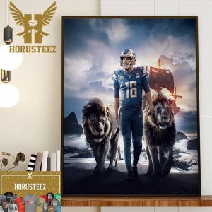 Jared Goff Leads The Detroit Lions To The NFC Championship Wall Decor Poster Canvas