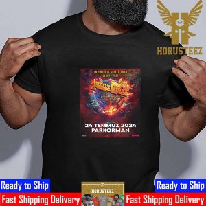 Judas Priest Invincible Shield Tour Europe At Parkorman Istanbul 24 July 2024 Classic T-Shirt