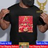 Kansas City Chiefs Travis Kelce Passes Jerry Rice For The Most Catches In NFL Postseason History Classic T-Shirt