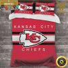 Kansas City Chiefs NFL Customize King And Queen Luxury Bedding Set