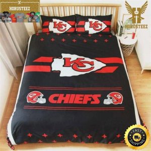 Kansas City Chiefs NFL Football Team Luxury Bedding Set