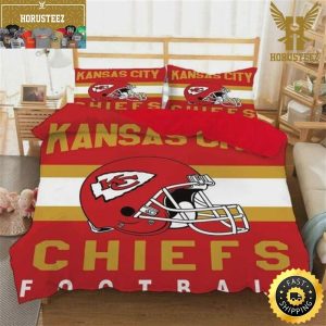 Kansas City Chiefs NFL Team Luxury Bedding Set