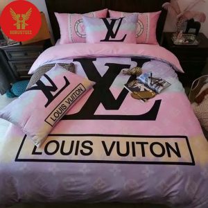 Louis Vuitton, Louis Vuitton Bedding Set Amazing Luxury Brand Merchandise Bedding Set
