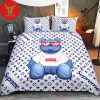 Louis Vuitton Mickey And Minne Mouse Luxury Brand Bed Comforter Bedspread Duvet Cover Set Bedding Sets