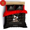 Louis Vuitton, Louis Vuitton Bedding Set Mickey Supreme Bedding Set