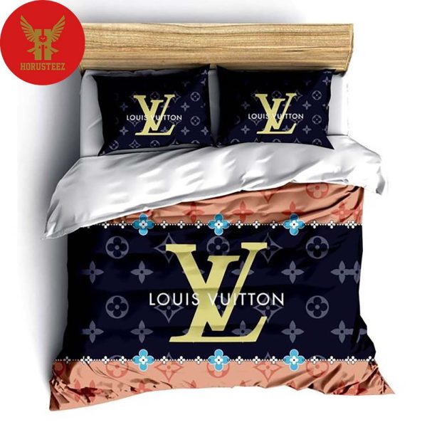 Louis Vuitton, Louis Vuitton Bedding Set New Fashion Luxury Brand Fashion Merchandise Bedding Set