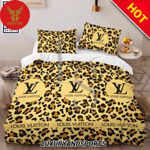 Louis Vuitton, Louis Vuitton Bedding Set Yellow Limited Edition Luxury Brand Bedding Set