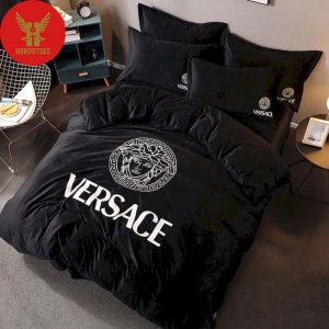 Luxury Brand Versace Black Bedding Sets