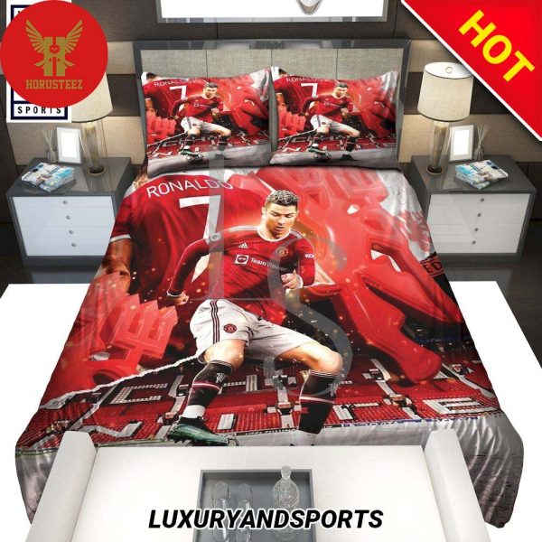 MU FC Cristiano Ronaldo In My Heart Bedding Set