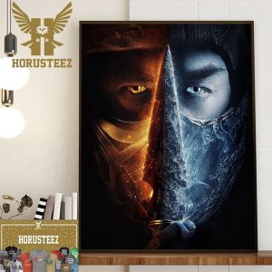 Mortal Kombat 2 Official Poster Wall Decor Poster Canvas