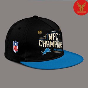 NFC Champions NFL Playoffs Season 2023-2034 Is Detroit Lions Super Bowl LVIII Las Vegas Classic Hat Cap – Snapback