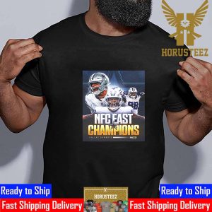 NFC East Champions Are The Dallas Cowboys Clinched NFL Playoffs Classic T-Shirt