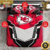 Kansas City Chiefs Gold And Red King And Queen Luxury Bedding Set