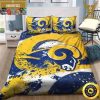 NFL Los Angeles Rams Merry Christmas King And Queen Luxury Bedding Set