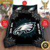 NFL New England Patriots Red King And Queen Luxury Bedding Set