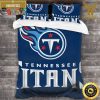 NFL Tennessee Titans Navy Blue Luxury Bedding Set