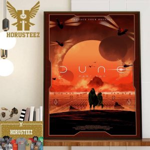New Dune Part 2 Poster By Matt Griffin Wall Decor Poster Canvas