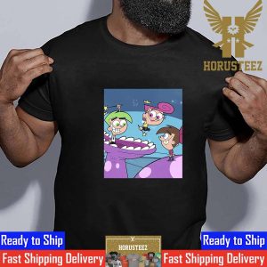 New The Fairly OddParents Series Official Poster On Netflix Classic T-Shirt