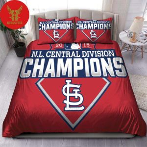 Nl Central Division Champions St Louis Cardinals Mlb Bedding Set