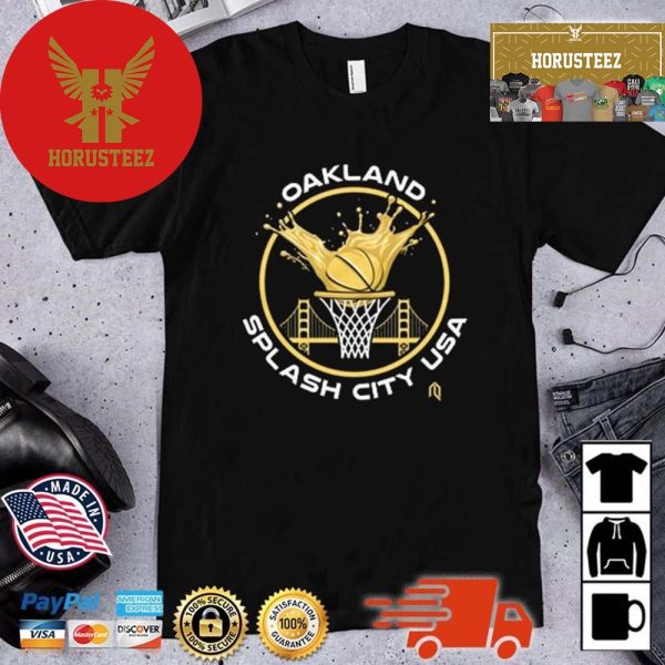 Oakland Splash CIty USA Basketball Unisex T-Shirt