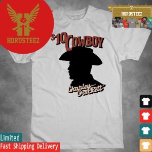 Official 10 Cowboy Charley Crockett Silhouette Unisex T-Shirt