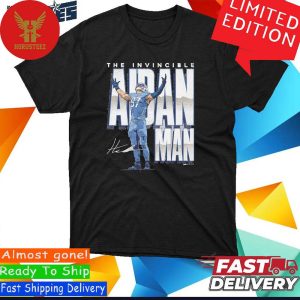 Official Aidan Hutchinson Detroit Lions The Invincible Aidan Man Unisex T-Shirt
